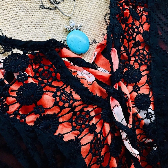 Fairytale Guardians Turquoise Handcrafted Necklace - Picture 4 of 5